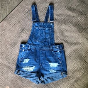 Denim Overalls